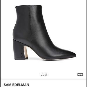 Woman’s Sam Edelman Leather Ankle Boot